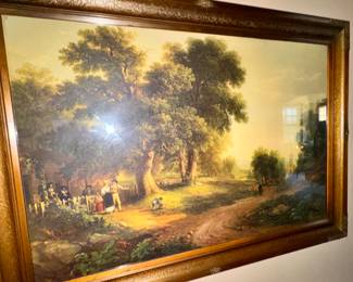 Sunday Morning, after Durand Print gorgeous frame