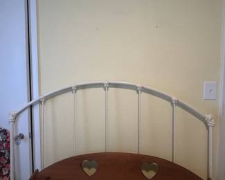 Iron headboard 