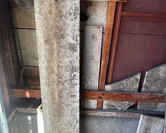 Vintage marble tile pieces 