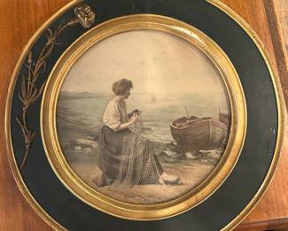 Photo framed.  From 1800's.