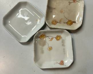 Antique Butter Pats.  Authentic from Japan.