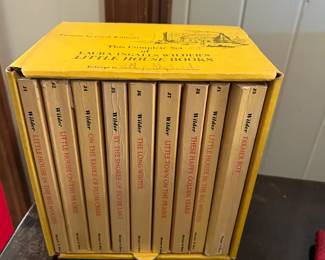 An original Laura Ingalls Wilder set.