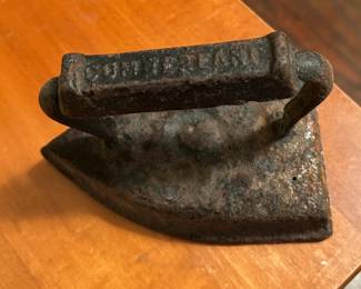 Cumberland stamped sad iron.