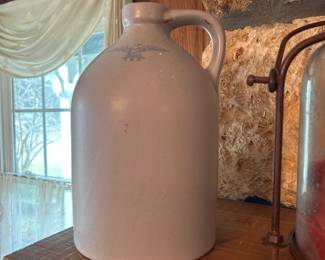 Vintage pottery jug.