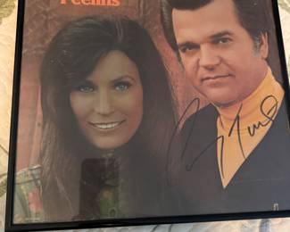 Framed Loretta Lynn Conway Twitty Poster 