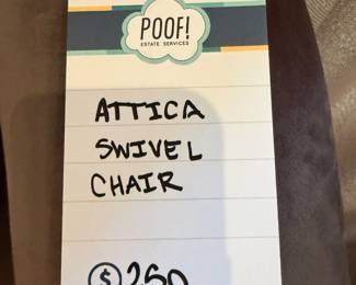 Attica Swivel Chair