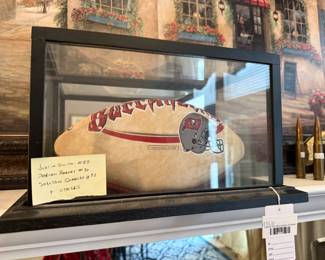 Signed NFL Buccaneers Football