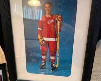 Autographed Gordie Howe Photograph