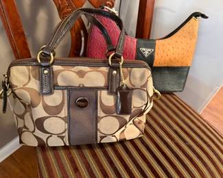 Coach Purses, Prada Purses 