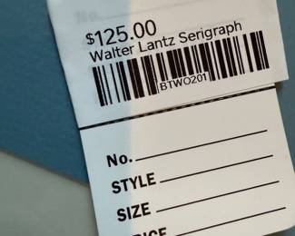 Walter Lantz Serigraph