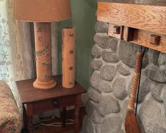 Wallpaper roller lamps