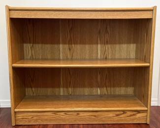 30 OakVeneerFinishBookcase