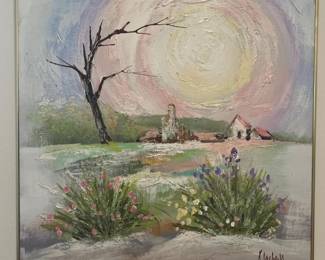 80 ProfessionallyFramedOilPaintingSignedbyArtist