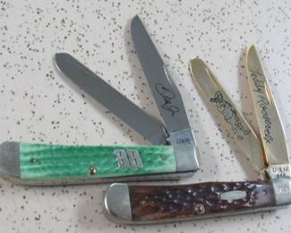 Case XX Collector Knives - Dale Jr. & Teddy Roosevelt 