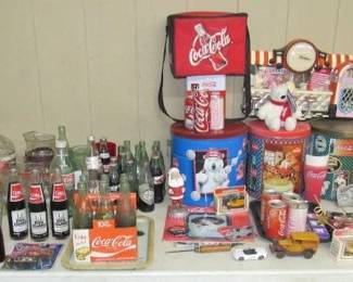 Lots of Coca-Cola Collectibles