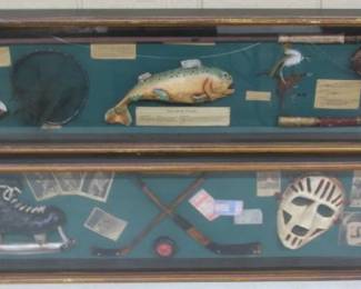 Fishing & Hockey Wall Decor