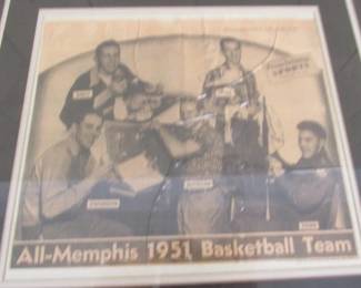 All-Memphis 1951, Basketball Team Photo