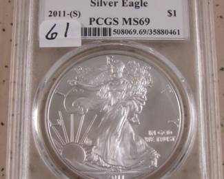 PCGS Silver Eagle