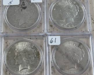 Peace Silver Dollars
