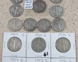 Walking Liberty Half Dollars