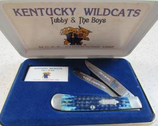 Case XX Kentucky Wildcats Collectors Knife