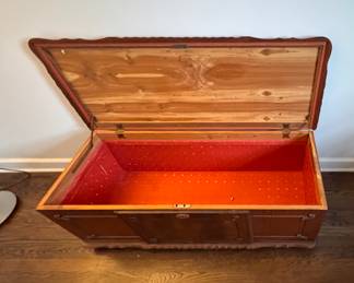 Roos Cedar Plank Blanket Chest. Photo 3 of 4. 