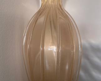 Murano Glass Vase. Measures 12.5" H. Photo 3 of 3. 