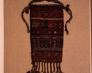 Antique Saddle Bag Likely From Turkmen or Baluch Tribe. 