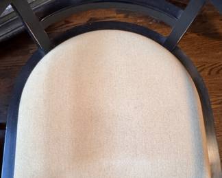 Knoll Studio Raul De Armas Ebonized Wood Arm Chair - 3 Available. Each Measures 21.5" W x 22" D x 33.75" H. Photo 4 of 6. 