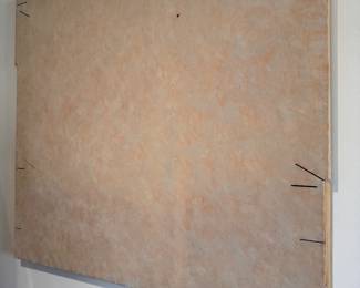 Untitled, Encaustic on Wood (Beeswax & Resin), 1979. Peter Ambrose. Measures 47" W X 43" H. Photo 2 of 5. 