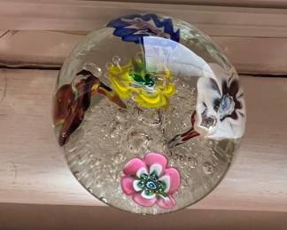 Vintage Italian Murano Glass Paperweight. 