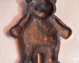Cast Iron Bear Door Stop. Measures 8" H. Photo 2 of 2. 