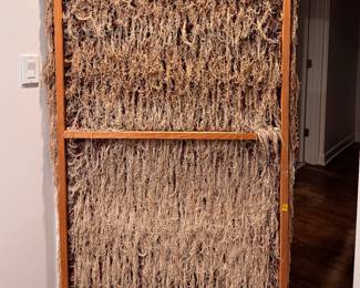 Hand-made, Flatware Tapestry. Measurements to Come but Approximately 28" W x 72" H. Photo 3 of 3. 