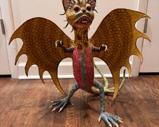 Mexican Folk Art Sculpture (Alebrije). 