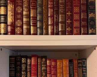 The Easton Press, "The 100 Greatest Books Ever Written"  Leather Bound Book Set. Photo 2 of 7. 