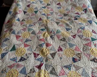 Dutch Pinwheel Quilt. 
