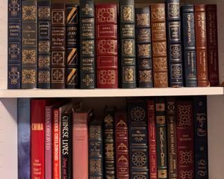 The Easton Press, "The 100 Greatest Books Ever Written"  Leather Bound Book Set. Photo 5 of 7. 