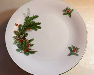 Seltmann Weiden Bavaria Porcelain Christmas China. Pieces Include: Set of 8 Dinner Plates, Set of 14 Salad/Dessert Plates, Set of 12 Demitasse & Saucers and
Set of 19 Mugs. Photo 1 of 5. 