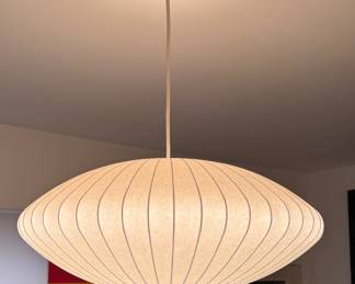 George Nelson Bubble Saucer Pendant for Herman Miller. 