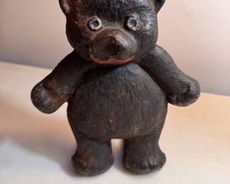 Cast Iron Bear Door Stop. Measures 8" H. Photo 1 of 2. 