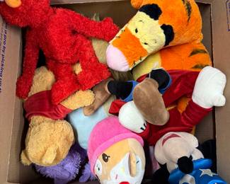 We have so many more plush toys.