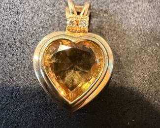 Citrine and 14K