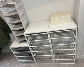 216 IKEA Jonaxel Metal Slide Storage Racking