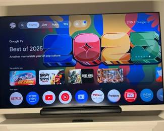 216 TCL 75In. 4K QLED HDR Smart Google TV
