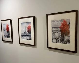 216 Paris Print Panels 