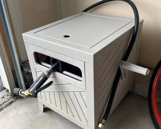 216 Style Selections Aluminum 150Ft. Container Hose Reel