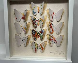 216 IKEA Olunda 3D Butterfly Shadow Box Wall Art