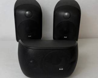 Bowers Wilkins M1 Black Speaker Set 2 Speakers  Center, 8 100W
