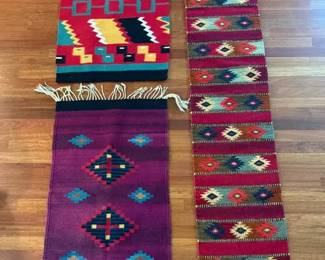 Hand woven Rugs Including Ans Egyptian Wool Kelim Rug, Specifically, An Isis Kelim
