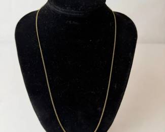 Gold Necklace w Stud Earrings Tollane Homes Lapel Pin